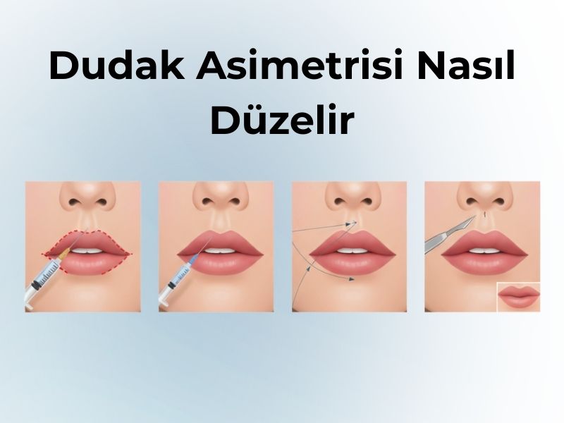 Dudak Asimetrisi Nasıl Düzelir